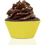 Cupcake-Formen, 24 Stück wiederverwendbare Silikon Backformen Muffin-Formen – Bild 2