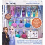 Disney Frozen - Townley Girl Make-up-Set für Mädchen mit Lipgloss-Nagellack-Nagelstickern - 11-teilig|Perfekt für Partys Sleepovers Makeovers