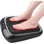 RENPHO Fussmassagegerät mit Wärme, Shiatsu Elektrisches Fussmassagegerät Einstellbare Massagegeschwindigkeit, Fussmassagegerät
