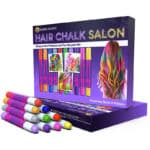 Desire Deluxe Hair Chalk Geschenke für mädchen, Haarkreide zum Haare Färben Spielzeug für Weihnachten, 10 auswaschbare Haarfärbe-Stifte, für Fasching, für Kinder im Alter von 3 4 5 6 7 8 9 11 Jahren