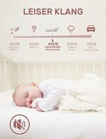 GROWNSY, Nasensauger Baby, Nasensauger Baby Elektrisch, Nasensauger Kinder Staubsauger Säuglinge Wiederaufladbar, Mit 3 SaugstäRken Musik & Licht Beruhigender Funktion Und 3 Grössen Silikon Tipps – Bild 6