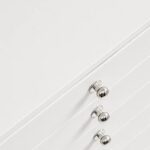 SONGMICS Schmuckkästchen, Schmuckschatulle mit 10 Ebenen, grosse Schmuckbox aus Kunstleder, mit Schubladen und Uhrenkissen, 29 x 20,5 x 40,5 cm, weiss JBC10W – Bild 8