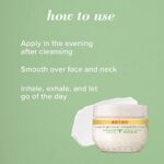 Burt's Bees Nachtcreme für empfindliche Haut mit Baumwollextrakt, 1er Pack (1 x 51 g) – Bild 4
