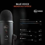 Blue Yeti USB-Mikrofon für Streaming, Gaming & Podcasting – Plug & Play – Schwarz – Bild 3