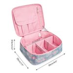 Reise Kosmetiktasche Grosse Make-up-Tasche Schminktasche Kosmetiktasch Organizer für Damen und Mädchen – Bild 7