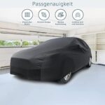 Cosmos - Autoabdeckung für den Innenbereich Kompatibel mit Allen Gängigen Coupé-Fahrzeugen, Elastisches, Atmungsaktives und Staubdichtes Gewebe, Weiche Auskleidung, Passgenauigkeit – Bild 7