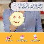 Scrub Daddy Schwamm, doppelseitig, mit Texturwechsel, sehr saugfähige Schwammseite, Scrub Mommy – Bild 3
