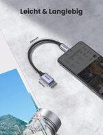 UGREEN Adapter USB C auf USB OTG Adapter USB C kompatibel mit iPad Pro 2021, MacBook Pro, Galaxy S22/S21, Note 20 Ultra, A53, Tab S7/S8, Huawei P40, Redmi Note 10 Pro usw. – Bild 7