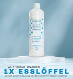 Ultraschallreiniger Konzentrat 1000ml inkl. Flaschenausgiesser für jedes Ultraschallgerät, Ultraschall Reiniger für Brillen – Bild 4