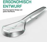 RONAVO Zungenreiniger aus Edelstahl, Zungenschaber für Erwachsene, heilt schlechten Atem. Zungenbürste, frischer Atem in Sekunden – Bild 5