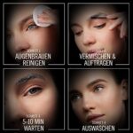 Syoss Augenbrauen Kit, Augenbrauen färben für einen natürlichen Look und ein langanhaltendes Ergebnis – Bild 5