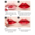 [Original UK Brand] 6er Set kukubird Tattoo Farbe Peel Off Mask Farbton Langlebig Wasserdicht Tattoo Lipgloss – Bild 4
