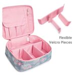 Reise Kosmetiktasche Grosse Make-up-Tasche Schminktasche Kosmetiktasch Organizer für Damen und Mädchen – Bild 6