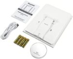 Auxmir Kosmetikspiegel mit LED Licht, Schminkspiegel Beleuchtet mit Blendfreier Beleuchtung für Schminken Rasieren, Makeup Spiegel mit Touchschalter für Dimmbare Helligkeit – Bild 9