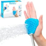 Aquapaw Pet Bathing Tool, Duschbrause & bürste in einem für Ihr Haustier, Duschhandschuh kompatibel mit Dusche, Badewanne und Gartenschlauch, Fellpflege für Hunde, Katze, Pferd