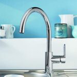 GROHE BauEdge - Einhand-Spültischbetterie (Einlochmontage, Einlochmontage, 360° schwenkbar) – Bild 5