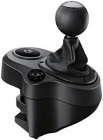 Logitech G Driving Force Schalthebel, 6 Gänge mit H-Schema, Schaltknauf aus Echtleder & Stahl, Integrierte Befestigungsklammern, Kompatibel mit Driving Force Rennlenkrädern G29, G920 & G923 – Bild 3