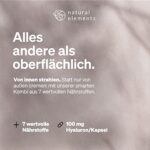 Hyaluronsäure Kollagen Komplex - 180 Kapseln - Angereichert mit Biotin, Selen, Zink, Vitamin C aus Acerola & Bambusextrakt - Laborgeprüft – Bild 3