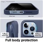 elago Liquid Silicone Case Kompatibel mit iPhone 13 Pro Max Hülle (6,7"), Hochwertiges Silikon, Rundumschutz Handyhülle 3-Layer Struktur Schutzhülle, Kratzfestes Weiches Mikrofaserfutter – Bild 5