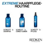 Redken | Haarpflege-Spray für alle Arten von Haarschäden, Repariert und regeneriert, Anti Haarbruch und Hitzeschutz, Extreme Anti-Snap – Bild 3