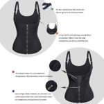 Gotoly Damen Unterbrust Korsett Figurformend Bauchweg Body Shape Tank-Top Stark Formend Körperformer Mieder Verstellbar Oberteil Shapewear – Bild 5