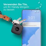 Tile Essentials | Slim (2022) Schlüsselfinder - inkl. Community Suchfunktion, iOS und Android App, kompatibel mit Alexa und Google Home – Bild 5