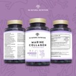 Marine Collagen Kapseln Hochdosiert mit Hyaluronsäure, Magnesium, Vitamin C. Kollagen Hydrolysat PEPTAN Hyaluron. Skincare. Gelenk Knochen Hautpflege. 90 Pflanzliche Kapseln. EU. N2 Natural Nutrition – Bild 5