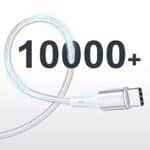 RAVIAD USB C Kabel [2Stück] Ladekabel USB C Nylon USB Typ C Kabel USB C Schnellladekabel für Samsung Galaxy S21 S20 S10 S9 A52 A51 A72 A12, Note 10 9, Huawei P40 P30, Redmi Note 10 9, Sony Xperia – Bild 5