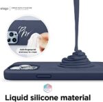 elago Liquid Silicone Case Kompatibel mit iPhone 13 Pro Max Hülle (6,7"), Hochwertiges Silikon, Rundumschutz Handyhülle 3-Layer Struktur Schutzhülle, Kratzfestes Weiches Mikrofaserfutter – Bild 4