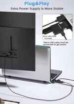 FOINNEX, VGA auf HDMI Adapter mit Audio, Alter PC zu TV/Monitor mit HDMI Converter, FOINNEX 1080p VGA zu HDMI (Stecker auf Buchse) Konverter/Wandler für Computer, Beamer, Laptop, PC, Monitor, Projector, HDTV – Bild 4