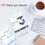Y-Kelin 100 & 300 Stück Zahnseide Sticks, Speziell für Backenzähne, Zahnreinigung der hinteren Zahnzwischenräume, Zahnstocher – Bild 3