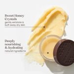 Burt's Bees 100 Prozent Natürliches pflegendes Lippenpeeling - Lippenbutter - Lippenpflege, mit Honigkristallen, – Bild 2