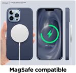elago Liquid Silicone Case Kompatibel mit iPhone 13 Pro Max Hülle (6,7"), Hochwertiges Silikon, Rundumschutz Handyhülle 3-Layer Struktur Schutzhülle, Kratzfestes Weiches Mikrofaserfutter – Bild 8