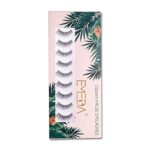 3D Falsche Wimpern 10 paare, fake lashes natürliche 3D kurze Wimpern handgefertigte transparente stiel künstliche Wimpern für das tägliche Make up von EMEDA