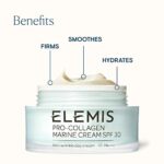 Elemis Pro Collagen Marine Creme, LSF 30, Anti Falten Tagescreme, 1er Pack (1 x 50 ml) – Bild 3