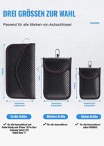 lanpard 2 STK Keyless Go Schutz Autoschlüssel – Bild 3