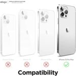 elago Liquid Silicone Case Kompatibel mit iPhone 13 Pro Max Hülle (6,7"), Hochwertiges Silikon, Rundumschutz Handyhülle 3-Layer Struktur Schutzhülle, Kratzfestes Weiches Mikrofaserfutter – Bild 6