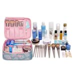 Reise Kosmetiktasche Grosse Make-up-Tasche Schminktasche Kosmetiktasch Organizer für Damen und Mädchen – Bild 3