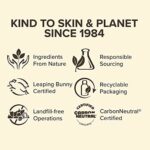 Burt's Bees® 99% natürliche feuchtigkeitsspendende Mandel- und Milch-Handcreme — 56,6 Gramm Glas – Bild 7