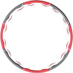 Aiweite Hula Hoop Reifen, Hula Hoop für Erwachsene & Kinder zur Gewichtsabnahme und Massage, EIN 6-8-Teiliger Abnehmbarer Hoola Hoop Reifen für Fitness/Training/Bauchmuskelkonturen – Bild 8