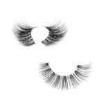 3D Falsche Wimpern 10 paare, fake lashes natürliche 3D kurze Wimpern handgefertigte transparente stiel künstliche Wimpern für das tägliche Make up von EMEDA – Bild 4