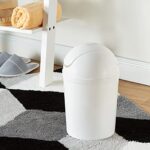 WENKO Schwingdeckeleimer Economic Fassungsvermögen: 6 l, Polypropylen, 20 x 30 x 20 cm – Bild 2