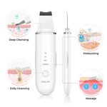 Ultraschallpeelinggerät ANLAN Skin Scrubber,Ultraschall-Peeling Porenreiniger Akne-Entferner Ionen Hautreiniger für Gesichtsreinigung Gesichtspflege – Bild 3