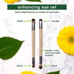 EcoTools Enhancing Eye Duo Pinsel-Set, 2-teilig – Bild 4