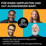 Bartöl/Beard Oil von Camden Barbershop Company ● ORIGINAL ● hergestellt in Grossbritannien ● rein natürliche Bartpflege ● frischer Duft – Bild 2