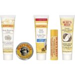 Burt's Bees Geschenkset, mit 5 Produkten in Reisegrösse - Tiefwirksame Reinigungscreme, Handcreme, Bodylotion, Fusscreme und Lippenbalsam – Bild 2
