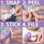 Baby Nails, Nagelpflege für Babys, Handfreies Babypflege Set, Geschenkidee für werdende Mütter, Standard Pack, 15 Einwegfeilen – Bild 8