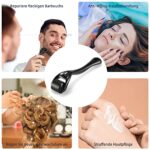 Bartroller 0,5 mm – Microneedling Derma Roller fuer Bart- & Haarpflege – Bild 6