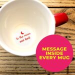 Love Mug, Kaffeetasse, beste Valentinstagsgeschenke für sie, Valentinstagstassen, Geschenke für sie, Valentinstagsgeschenk für Paare, Mond und Rücken Tasse – Bild 3