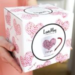 Love Mug, Kaffeetasse, beste Valentinstagsgeschenke für sie, Valentinstagstassen, Geschenke für sie, Valentinstagsgeschenk für Paare, Mond und Rücken Tasse – Bild 5